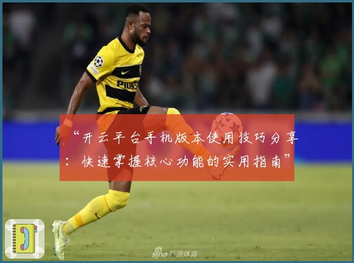 “开云平台手机版本使用技巧分享：快速掌握核心功能的实用指南”